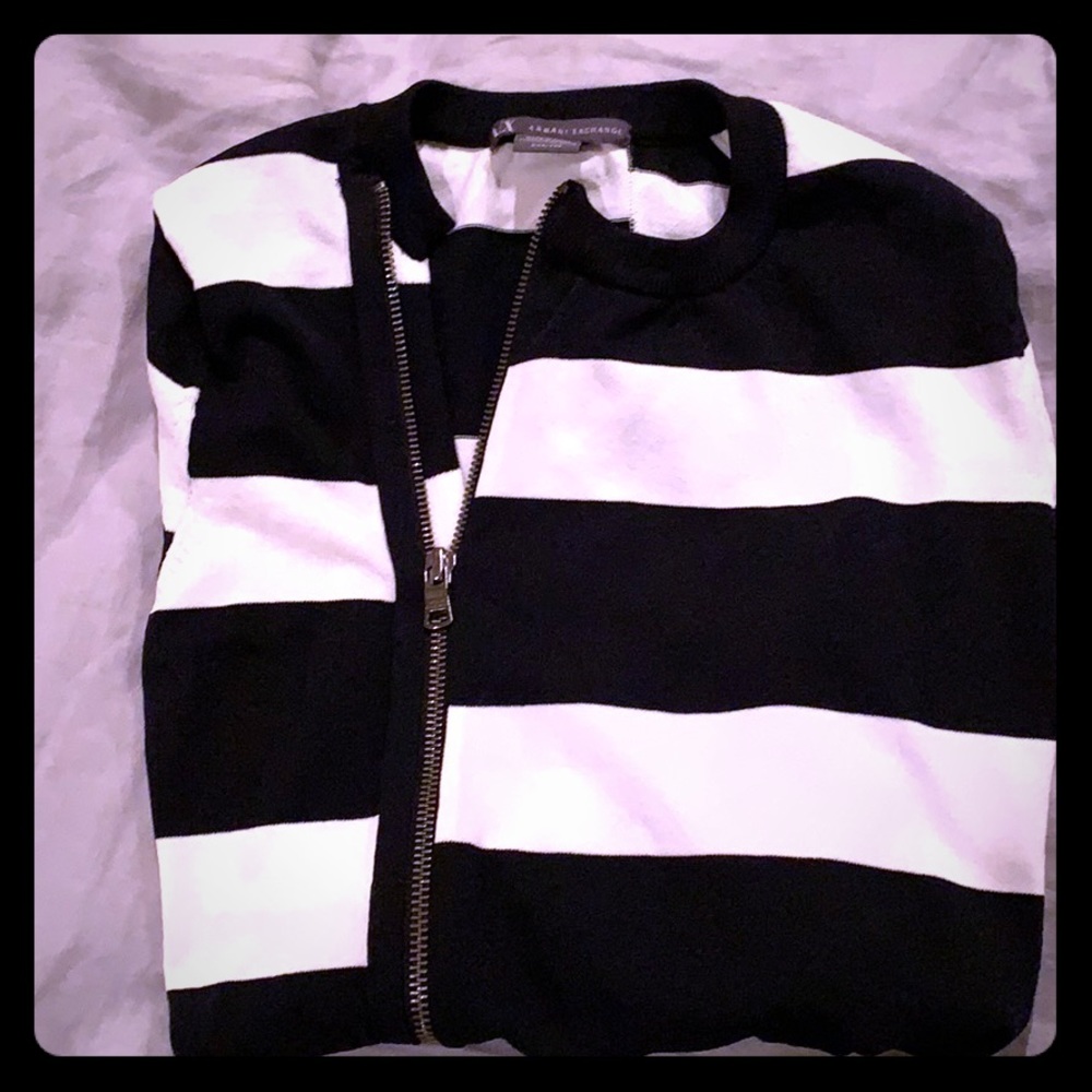 A|X zipper cardigan
